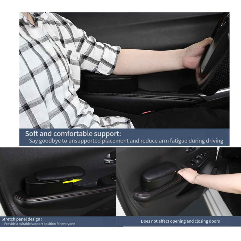 Hộp tựa tay ô tô đệm cửa giúp lái xe chống mỏi chỗ chứa đồ bên trong