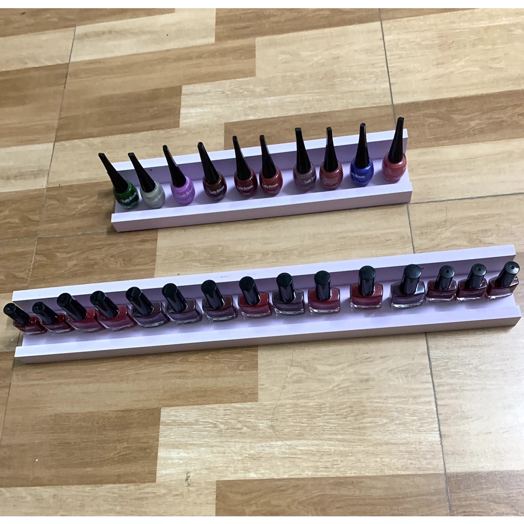 Kệ máng chữ U ĐỂ SƠN NAIL- NƯỚC HOA MINI