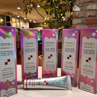 Kem Mờ Thâm Nám, Tàn Nhang Melasma-X 3D Whitening Clinic Cream