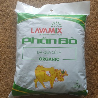 Phân Bò Hữu Cơ LAVAMIX 3dm