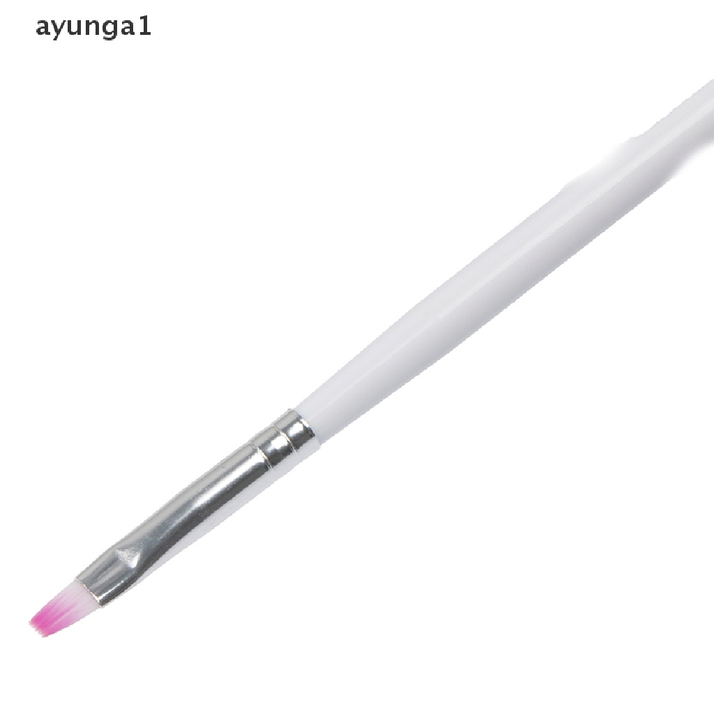 [ayunga1] 1PC Nail Art Brush Builder UV Gel Drawing Painting Brush Pen DIY Manicure Tool [new]
