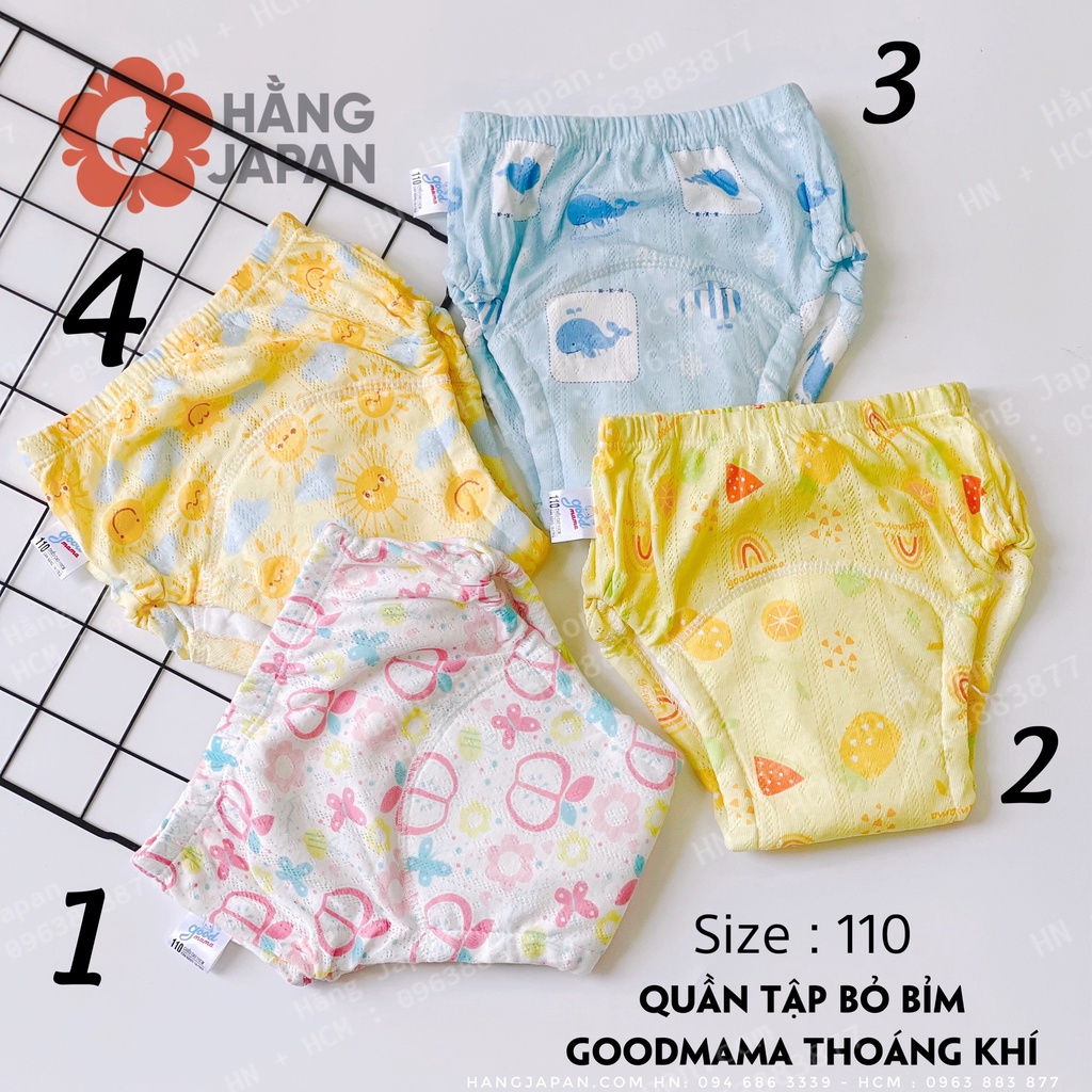 Quần bỏ bỉm Goodmama  size 90/110/110