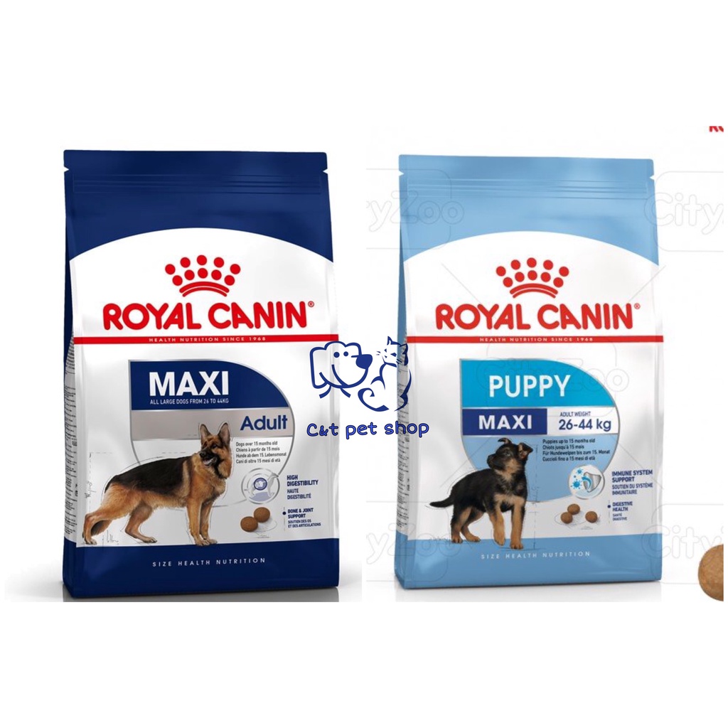 Thức ăn cho chó trưởng thành Royal Canin Maxi Adult ,Puppy 10Kg