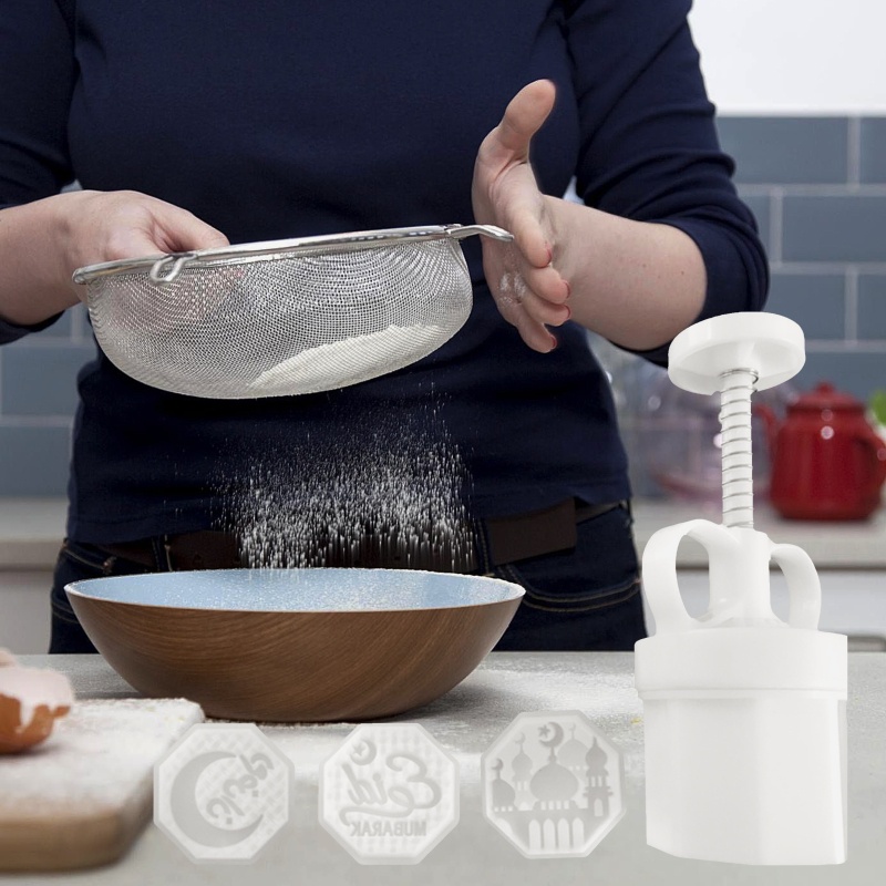 Khuôn Nhấn Cắt Bánh Trung Thu Thủ Công 50g Tùy Chỉnh Tiện Dụng