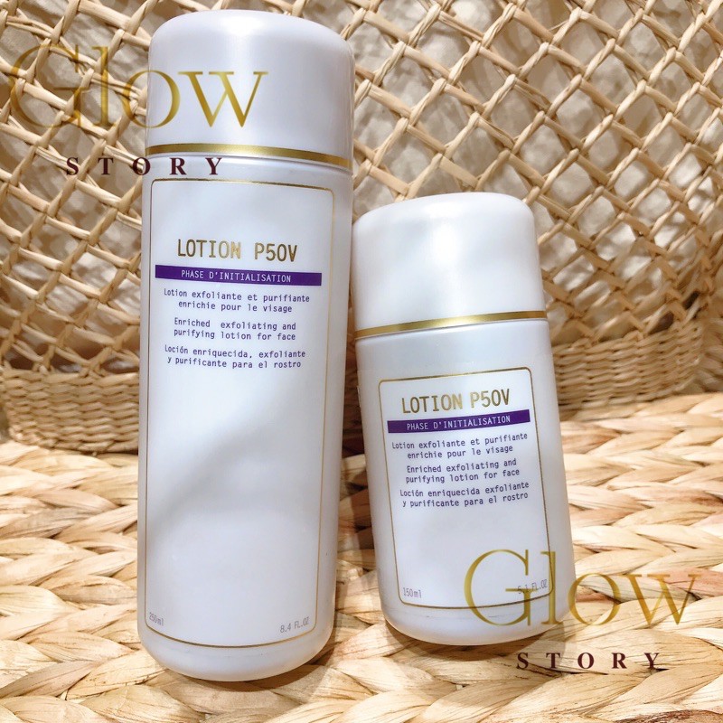 Lotion P50V Nước cân bằng và tái tạo da lão hoá, tối xỉn.