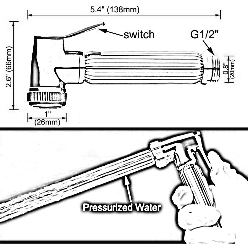 Đầu Vòi Hoa Sen Tròn 8 Inch Bằng Đồng Thau Cổ Điển / Đầu Vòi Hoa Sen / Giá Đỡ Vòi Hoa Sen  nsh242