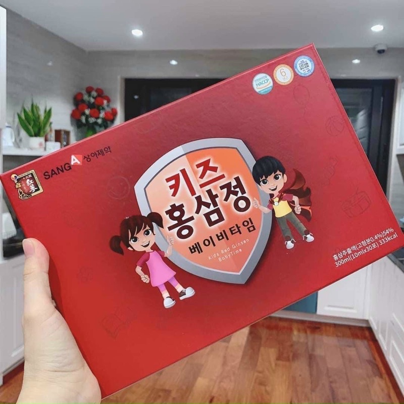 NƯỚC HỒNG SÂM BABY SANGA HÀN QUỐC CHO BÉ HỘP 30 GÓI tại Nguyễn Gia group