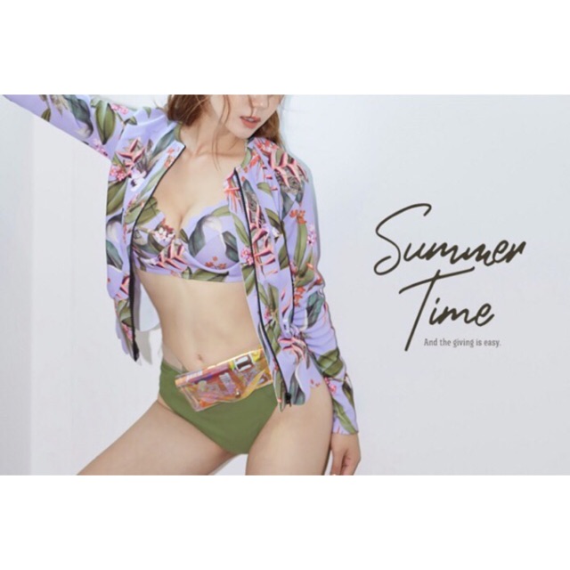 (Có sẵn) set bikini 3 mảnh mẫu mới nhất năm 2019