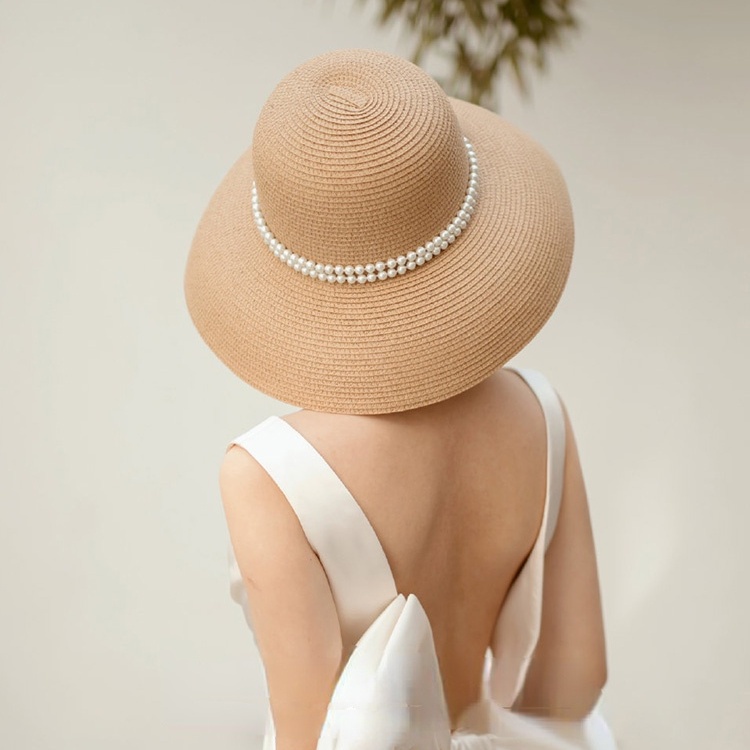 Nón rộng vành chống nắng mùa hè phong cách Hàn Quốc thiết kế mới cho nữ