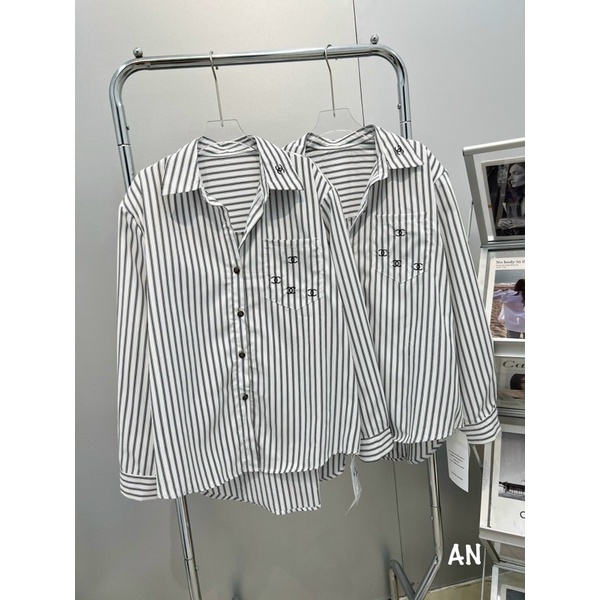 Sơ mi thêu chà neo nhí