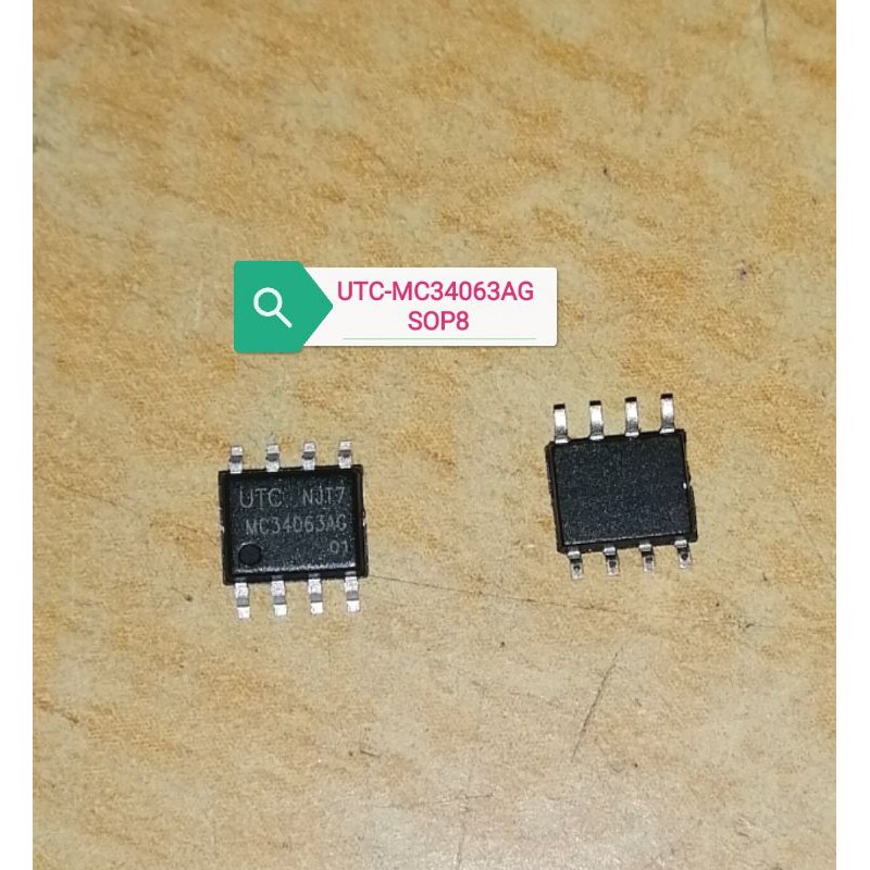 IC điều khiển nguồn 34063 MC34063 34063A 8 chân