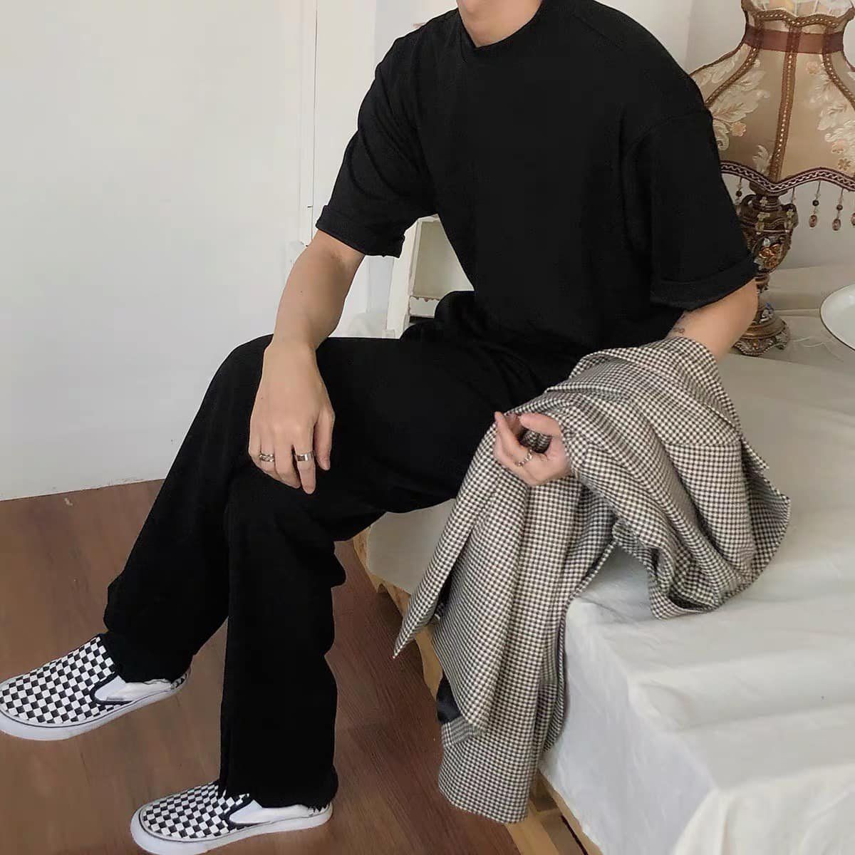 Áo phông basic, JACKLANE, Áo cộc tay Unisex Jack Lane | BigBuy360 - bigbuy360.vn