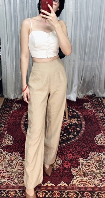 Quần dài linen