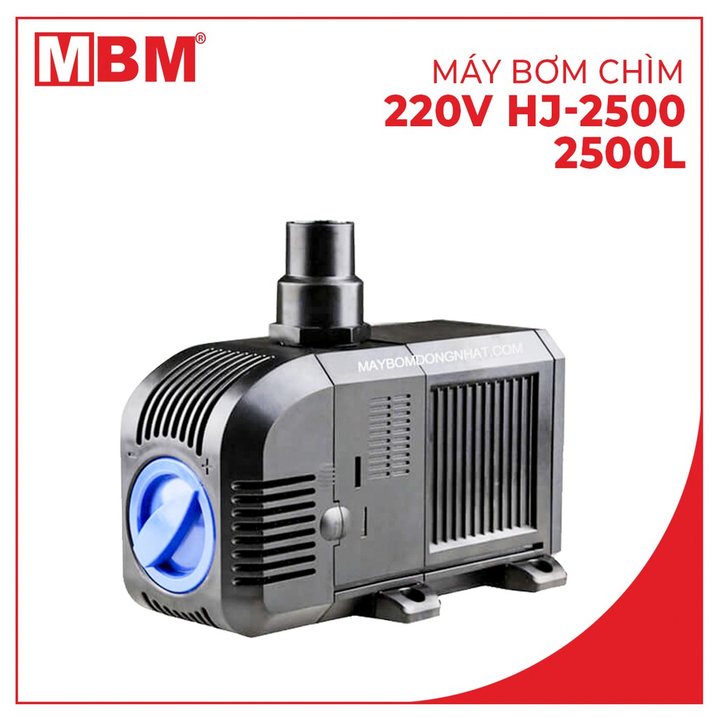 [BÁN HÀNG LỖ VỐN]Máy bơm chìm tiểu cảnh 220V 45W HJ2500 SUNSUN - máy bơm tiện lợi