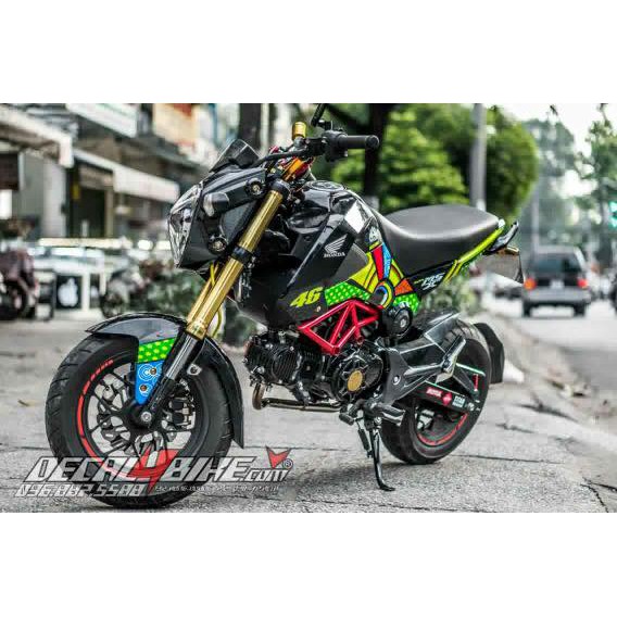 [D4B-Tem chuẩn xịn] Tem trùm xe MSX ROSI 46