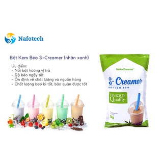 BỘT KEM SỮA S-CREAMER 1KG pha trà sữa