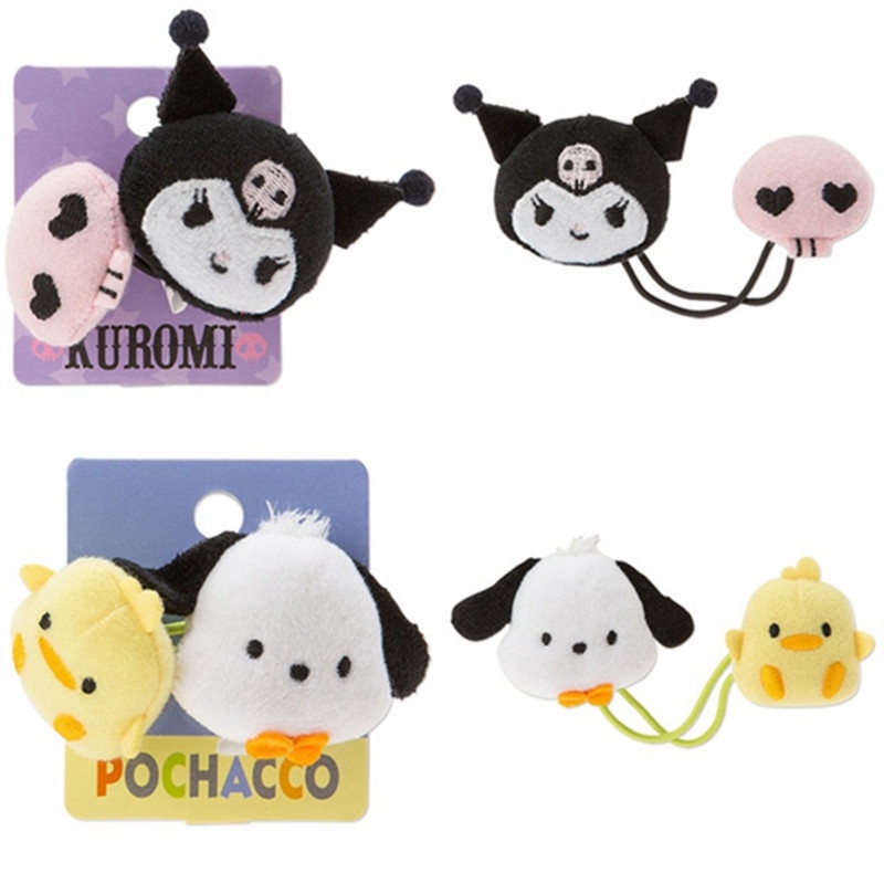 Sanrio Dây Cột Tóc Hình melody / hello kitty Ngọt Ngào Dễ Thương Thời Trang Cho Nữ # 1