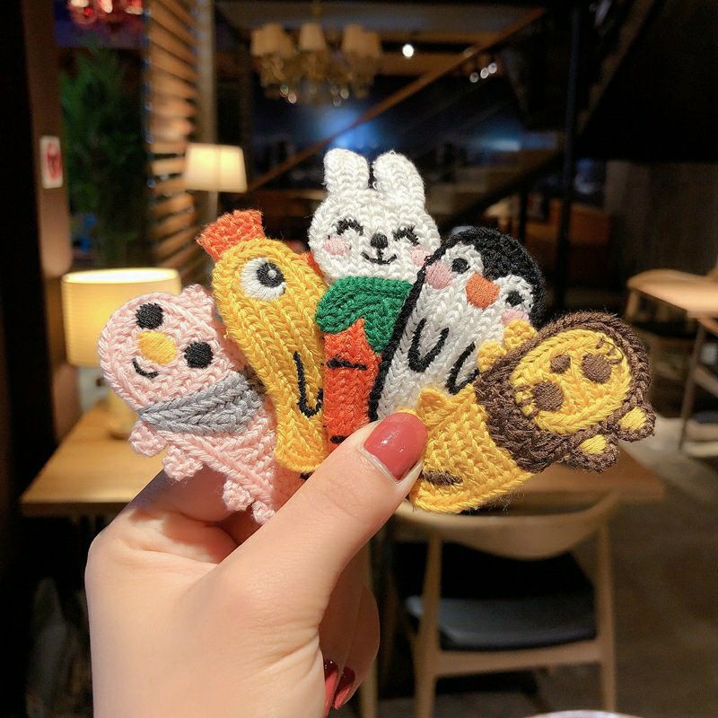 Kẹp Tóc Hình Con Vật DIY