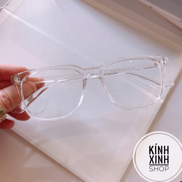 Kính Trong suốt mắt vuông siêu HOT | BigBuy360 - bigbuy360.vn