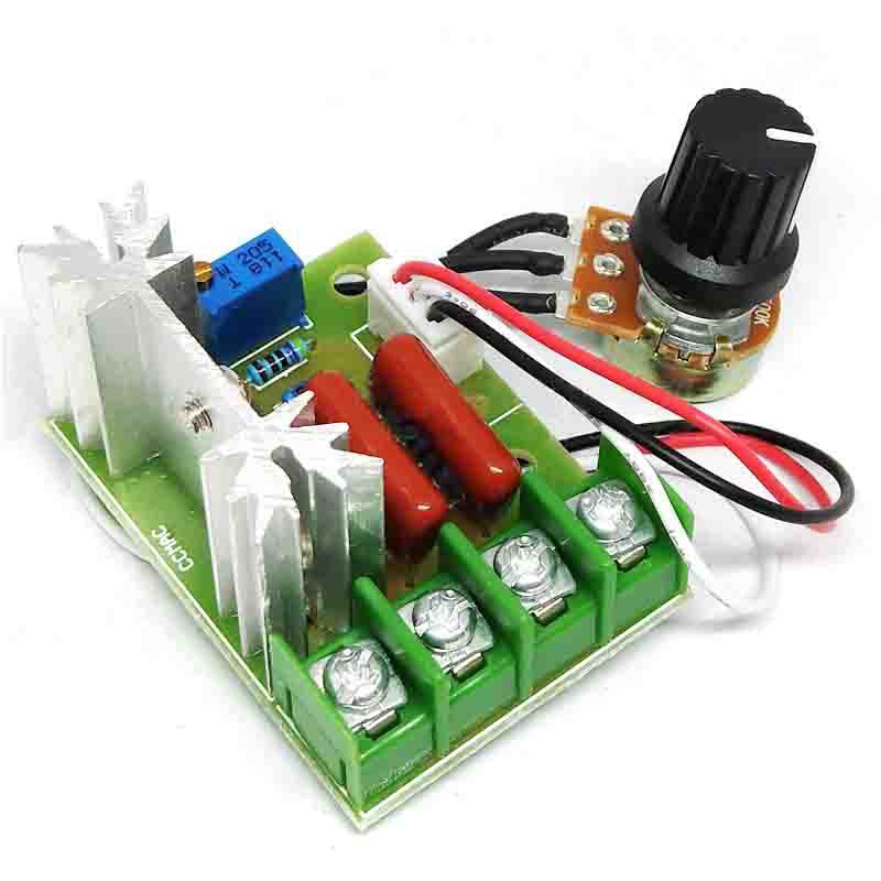 Bộ điều chỉnh điện áp điện tử AC 220V 2000W SCR công suất cao điều khiển tốc độ động cơ