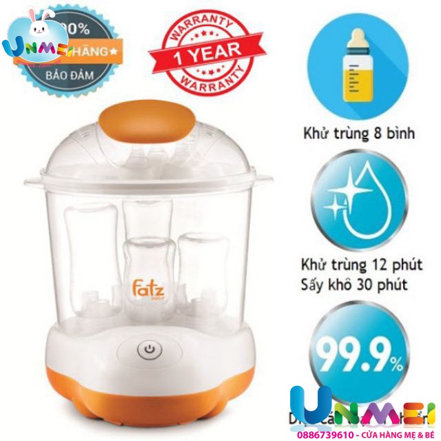 Máy tiệt trùng hơi nước sấy khô Fatzbaby FB4906SL