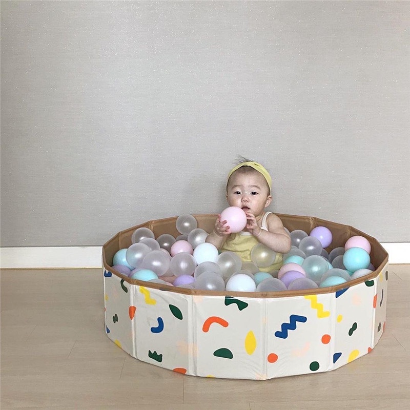 Quây bóng bể bơi đa năng gấp gọn phong cách Hàn Quốc cho bé