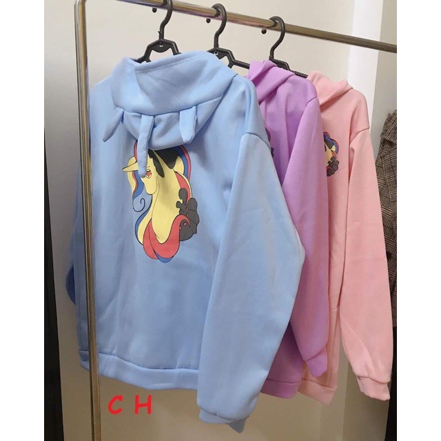 [FREESHIP ĐƠN TỪ 50K] Áo nỉ khoá ngựa mũ ba sừng COH1119 | BigBuy360 - bigbuy360.vn