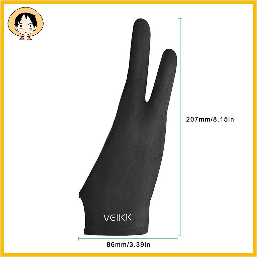 Găng tay hở ngón chống trượt khi sử dụng bút vẽ trên màn hình máy tính bảng iPad Pro/ máy tính bảng đồ họa