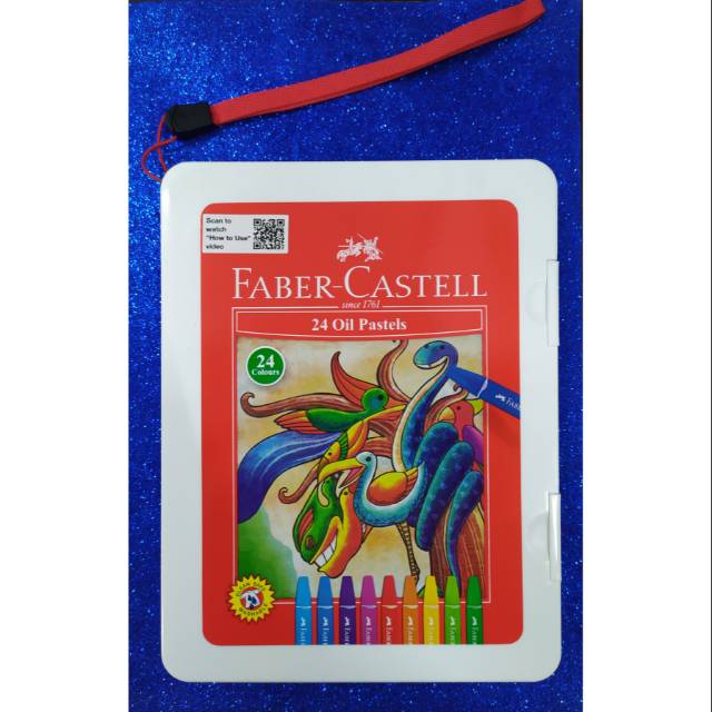 (Hàng Mới Về) Dầu Sáp Lục Giác 24 Màu Tùy Chọn Faber Castell