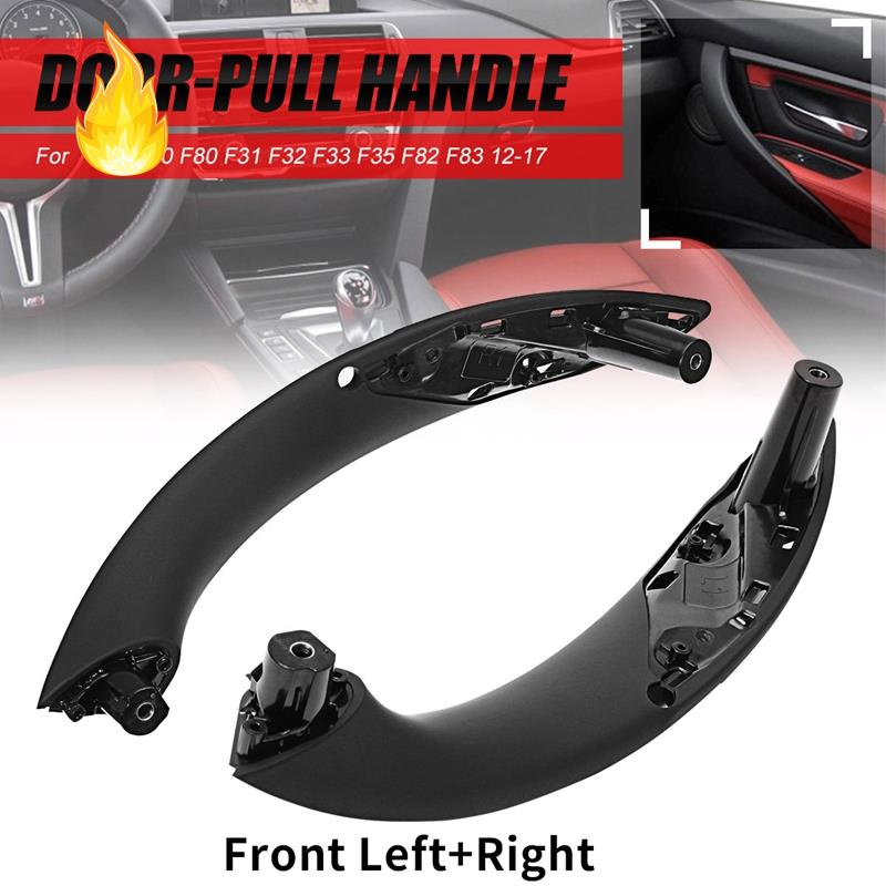 Tay Nắm Cửa Trước/Phải Màu Đen Dành Cho Xe Hơi BMW 3 4 Series F30 F80
