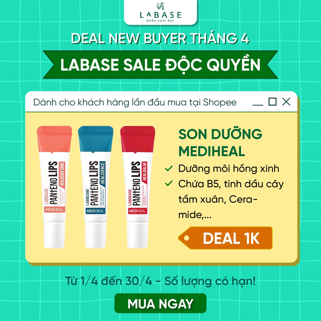 Son dưỡng Mediheal Labocare Panteno Lips 10ml [Hàng nhập khẩu chính hãng]