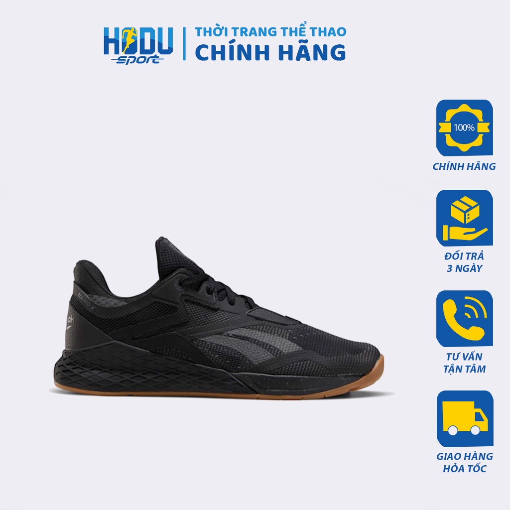 Giày thể thao nam chính hãng Reebok Nano X FV6672 - Giày sneaker màu đen - HODU Sport