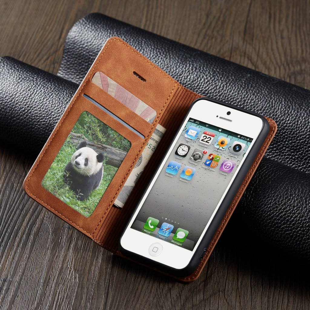 Bao da điện thoại sang trọng cho iPhone 5/5s/5se | BigBuy360 - bigbuy360.vn