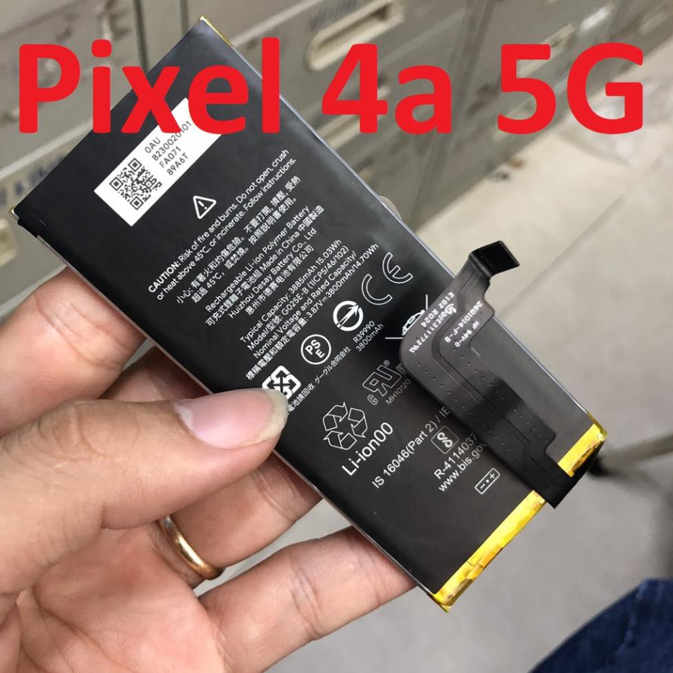 🏵️ Pin Google Pixel 4A 5G G025E-B Linh Kiện Thay Thế Có Bảo Hành