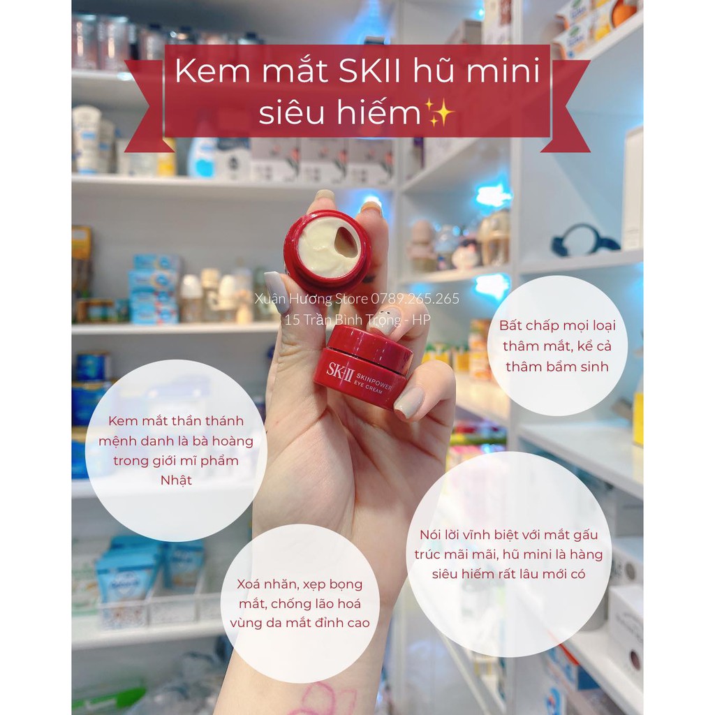 KEM MẮT SKII SIZE MINI