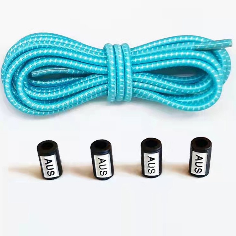 Dây buộc giày co giãn không cần buộc tiện lợi 100cm tùy chọn màu sắc