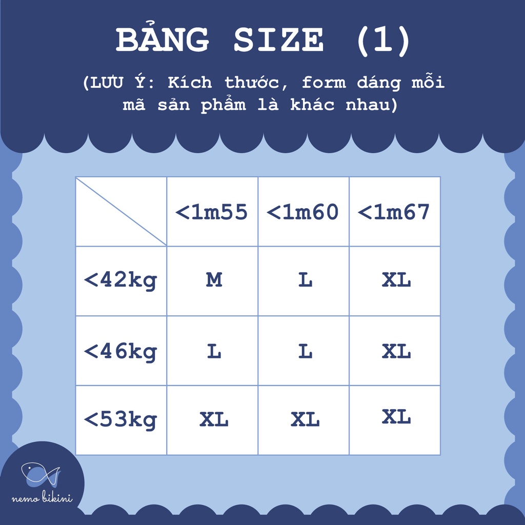 Bikini đi biển, đồ bơi nữ tay bèo 1 mảnh liền thân tôn dáng xòe màu kem Nemo Bikini - B10