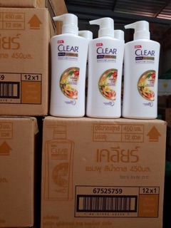 Dầu gội clear 450ml (hàng nhập khẩu thái lan)