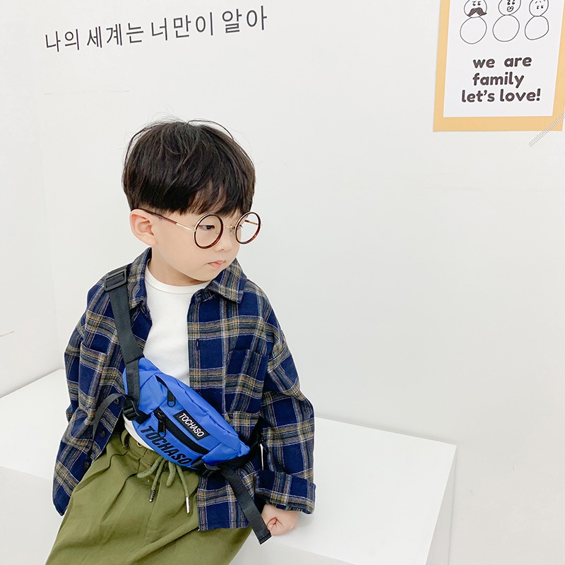 Túi đeo chéo vai thời trang thể thao Hàn Quốc cho bé trai và gái