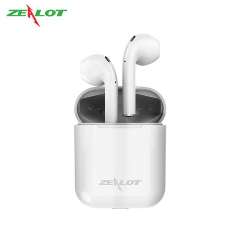 Tai nghe bluetooth không dây nhét tai Zealot cảm ứng 5.0 H20 chống mồ hôi dành cho cả nam và nữ, 1tai nghe kèm 1dock sạc