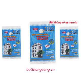 Thông tắc cống Cực mạnh Tracatu gói to 100, Hàng Việt Nam chất lượng cao