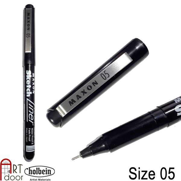 [ARTDOOR] Bút đi nét Đen MAXON Sketch Liner (kháng nước)