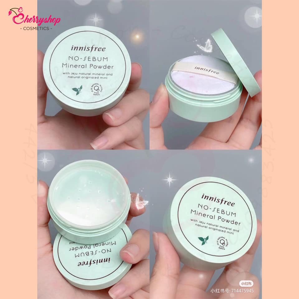 💚♣️Phấn bột No-Sebum Mineral Powder