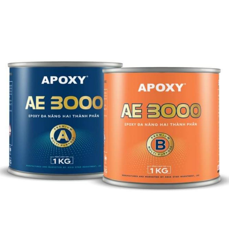 keo ab epoxy AE3000 màu trắng