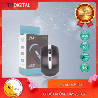 Chuột Máy Tính Không Dây VSP Q7