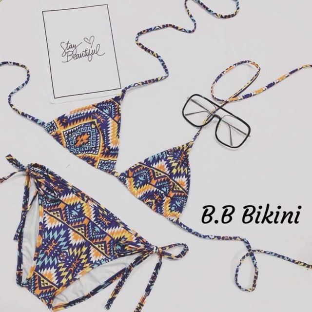Bikini hoạ tiết thổ cẩm