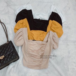 Áo croptop chun lưng