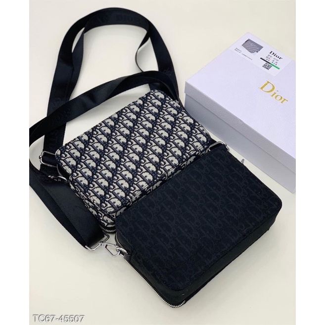 túi đeo chéo dior hàng đẹp -túi đeo chéo dành cho nam nữ