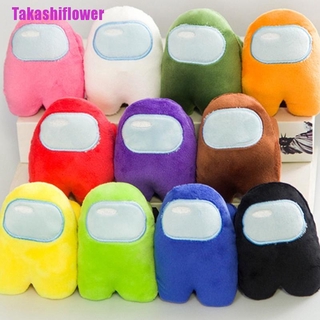 Takashiflower + + + Among Us Game Đồ chơi sang trọng Kawaii Búp bê nhồi bông dễ thương nhỏ trong số chúng ta