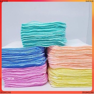 Khăn, gạc sữa 4 lớp mềm, siêu thấm hút dành cho bé kt 25x25cm. gói 10 khăn.